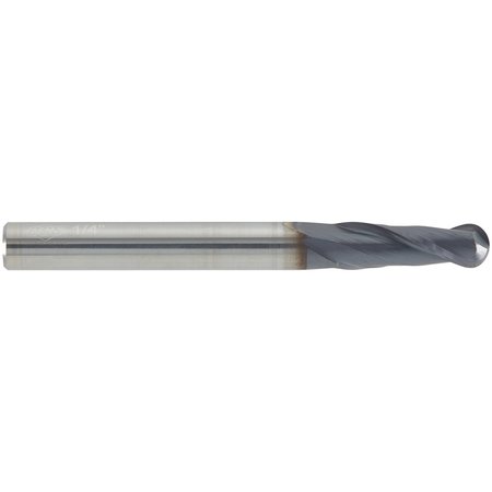 Cgs Tool 2Fl 30 Deg Ball End Mill 1/32"Dia 3/32"Loc 1-1/2"Oal W/Altin 122-0312-ALTiN